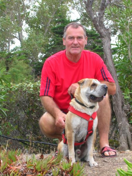 on est bien en promenade avec papa..