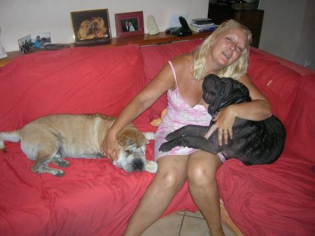 je l'aime ma nouvelle maman.....